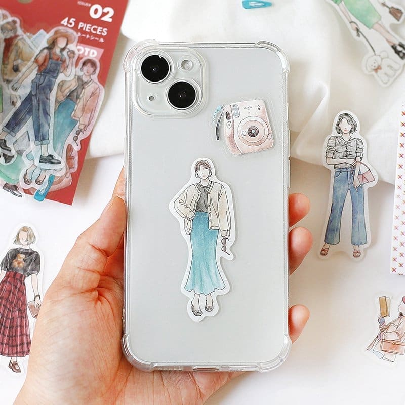 Flake stickers Coordinate - Today's Me - Snapshot - 3 - BGM - Tidformera