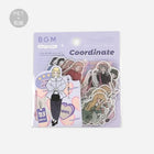 Flake stickers Coordinate - Watercolor - Maiden - 1 - BGM - Tidformera