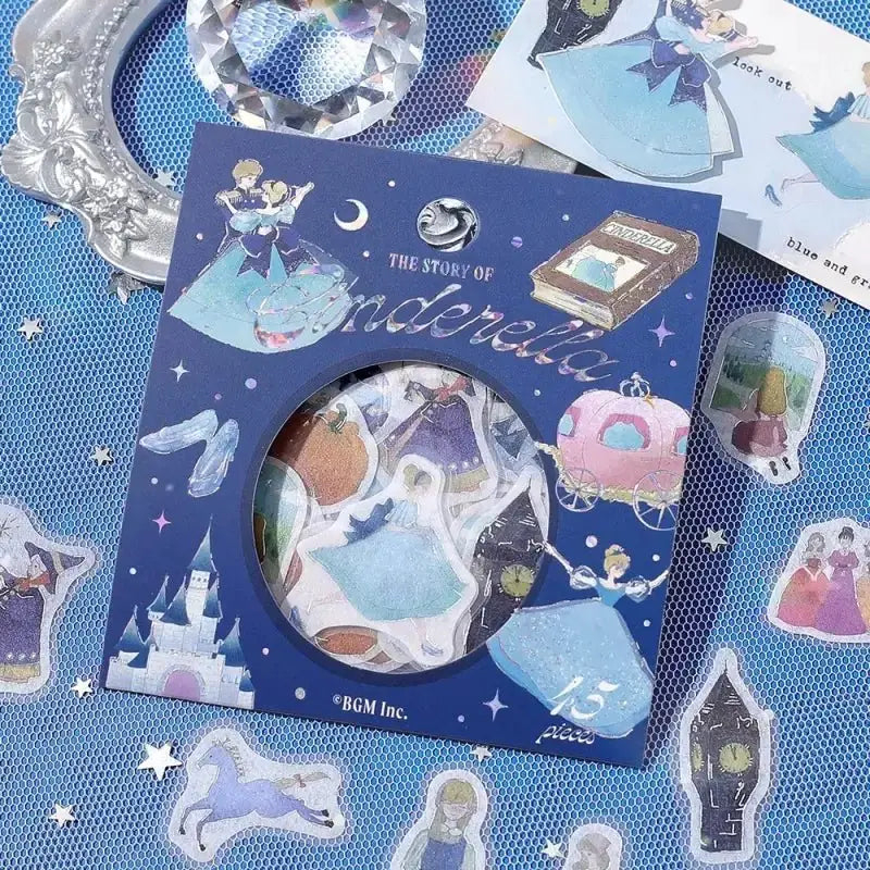 Flake stickers - Fairy Tale - Cinderella - 5 - BGM - Tidformera