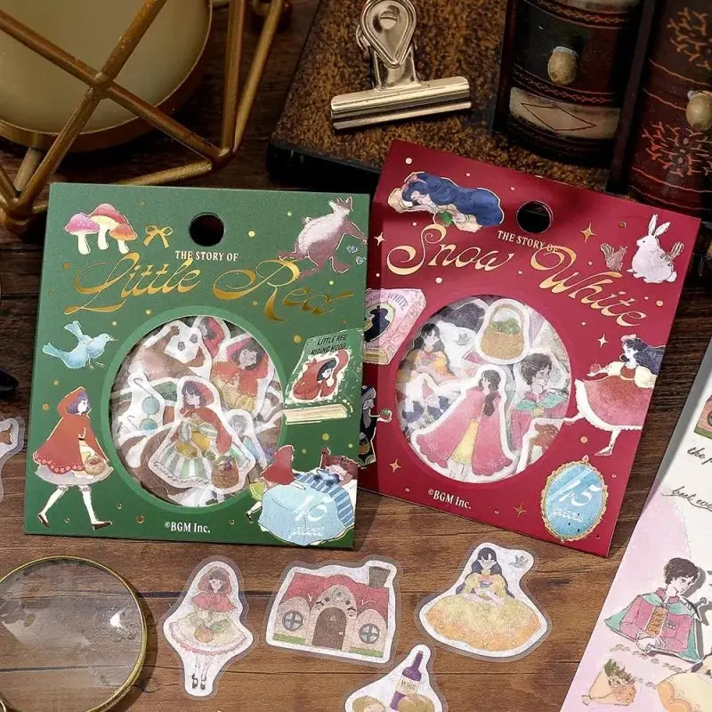 Flake stickers - Fairy Tale - Snow White - 6 - BGM - Tidformera