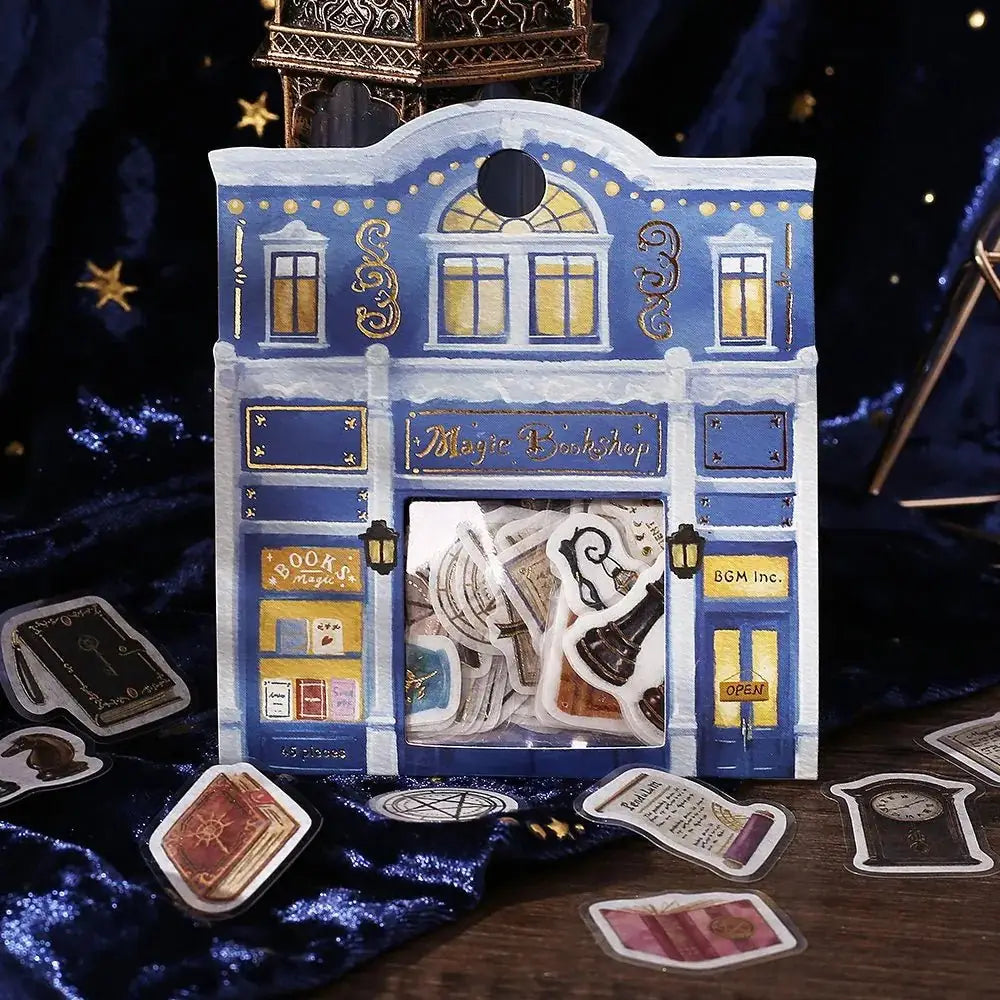 Flake stickers - Fantasy Shopping Arcade - Magic Antiquarian Bookstore - 5 - BGM - Tidformera