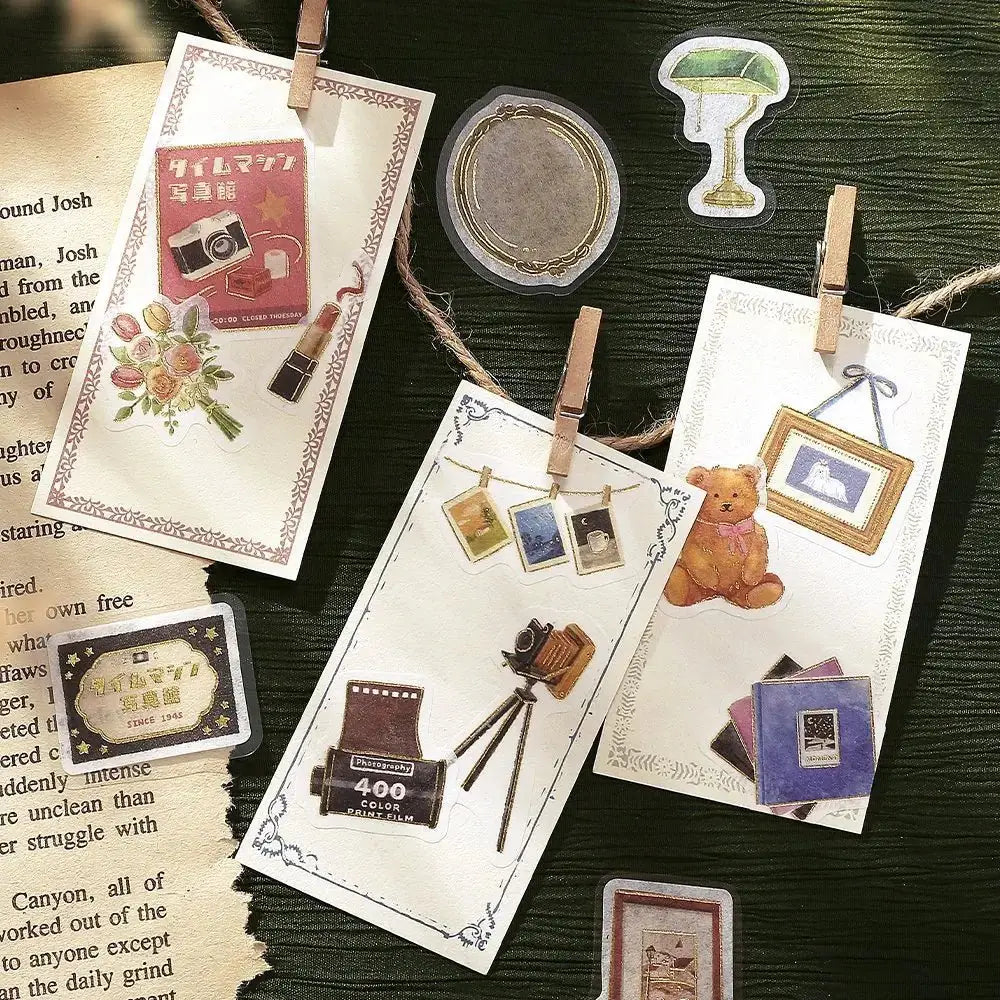 Flake stickers - Fantasy Shopping Arcade - Time and Space Photo Gallery - 4 - BGM - Tidformera