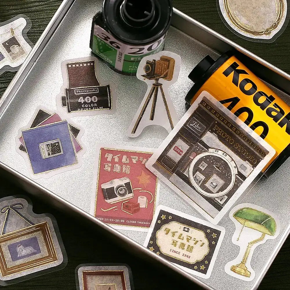 Flake stickers - Fantasy Shopping Arcade - Time and Space Photo Gallery - 3 - BGM - Tidformera