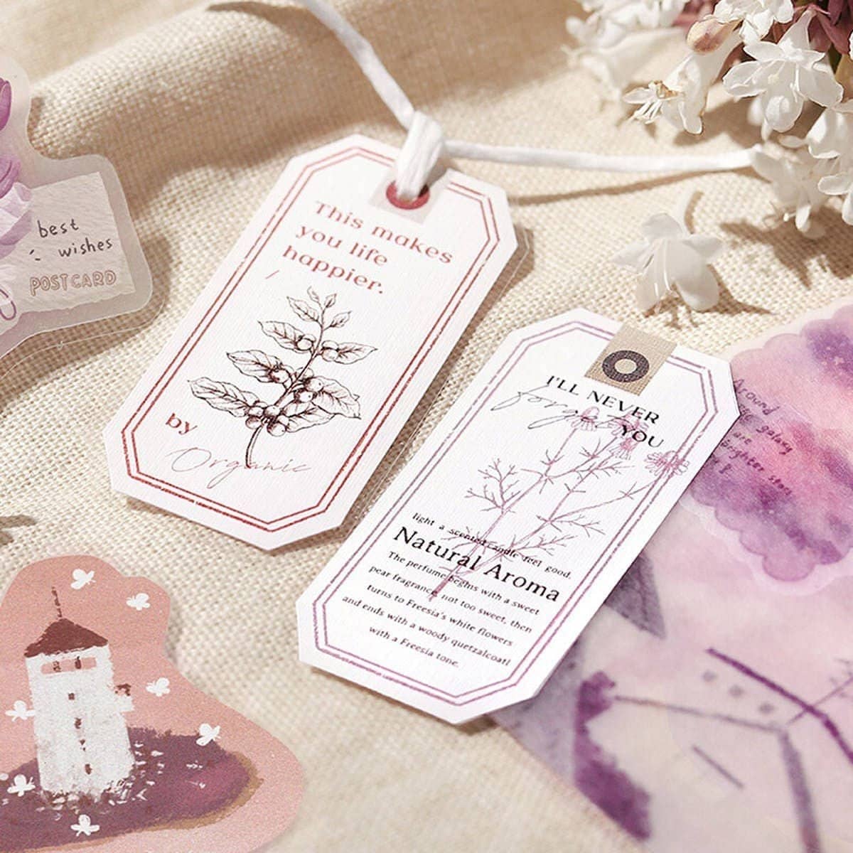 Flake stickers Island encounter - Pink - 3 - BGM - Tidformera