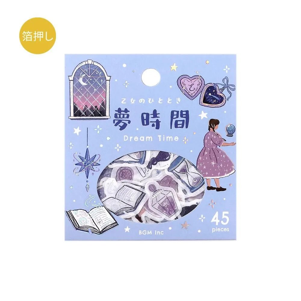 Flake stickers - Maiden's Moment - Dream Time - 1 - BGM - Tidformera
