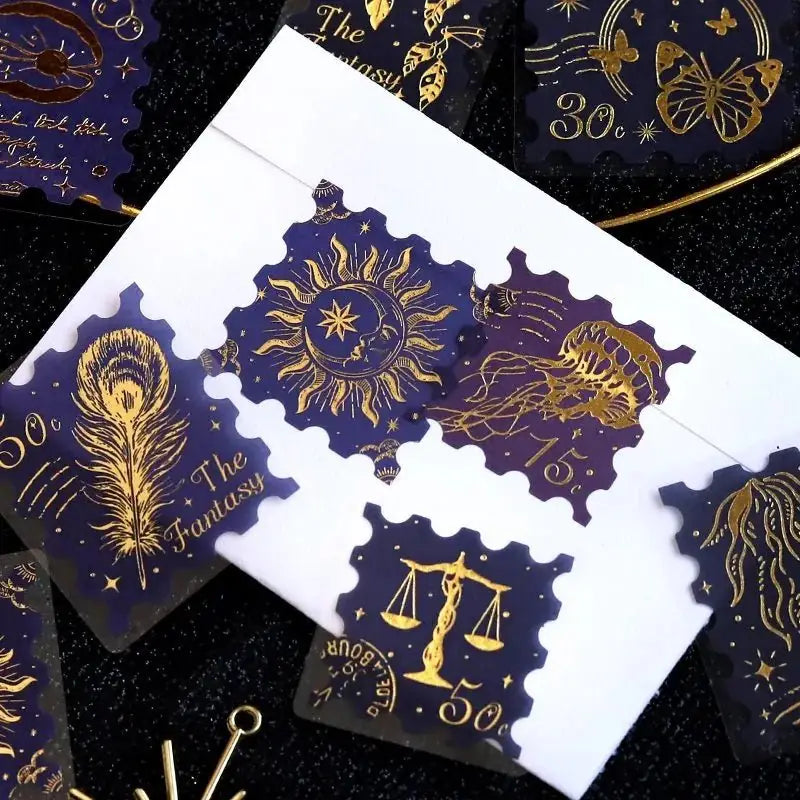 Flake stickers Post Office - Fantasy - 5 - BGM - Tidformera