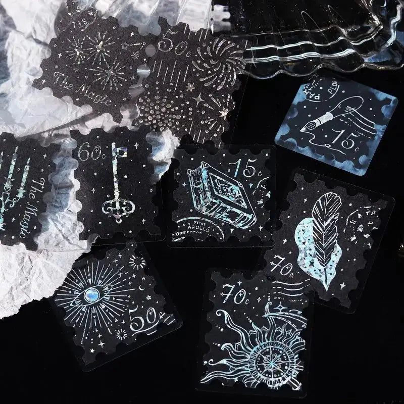 Flake stickers Post Office - Magic - 4 - BGM - Tidformera