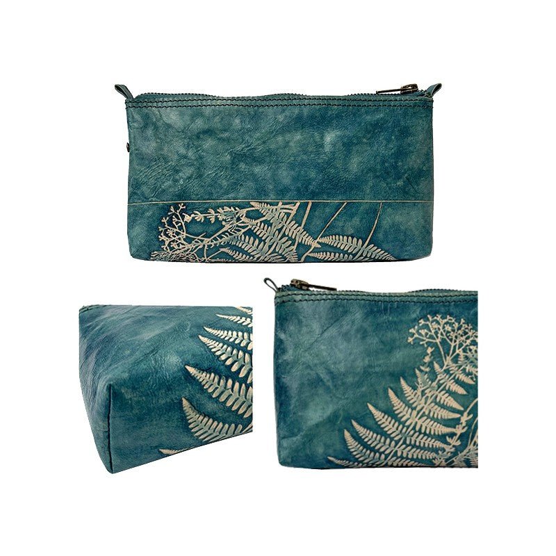 Flora läderfodral Denim - 2 - Lamali - Tidformera