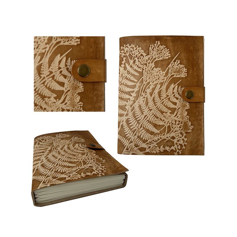 Flora Leather Journal Sienna - 2 - Lamali - Tidformera