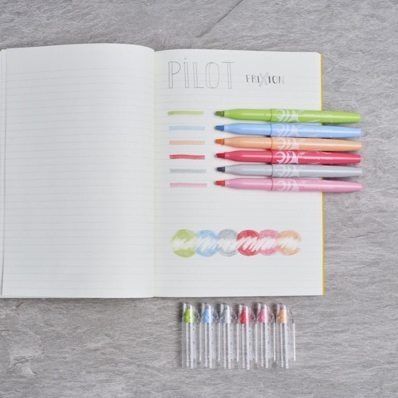 FriXion Överstrykningspenna Raderbara Light green - 6 - Pilot - Tidformera