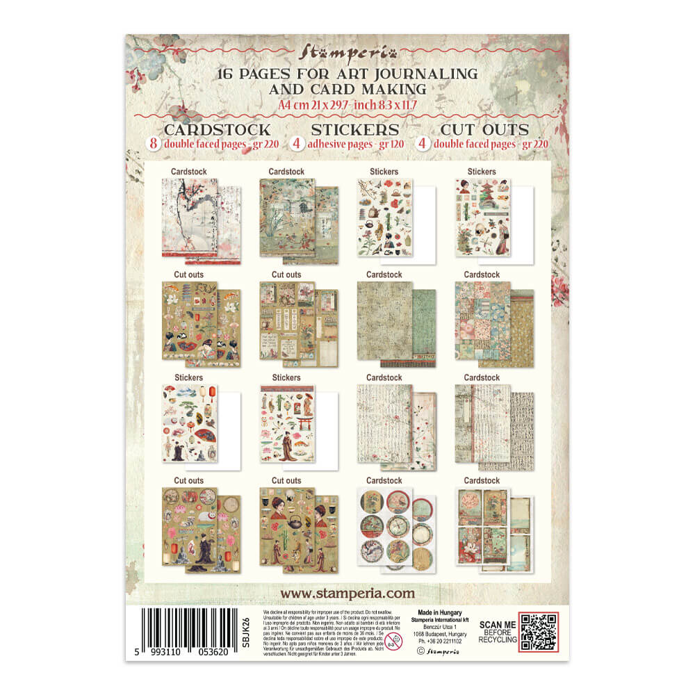 Junk Journal - Oriental Garden