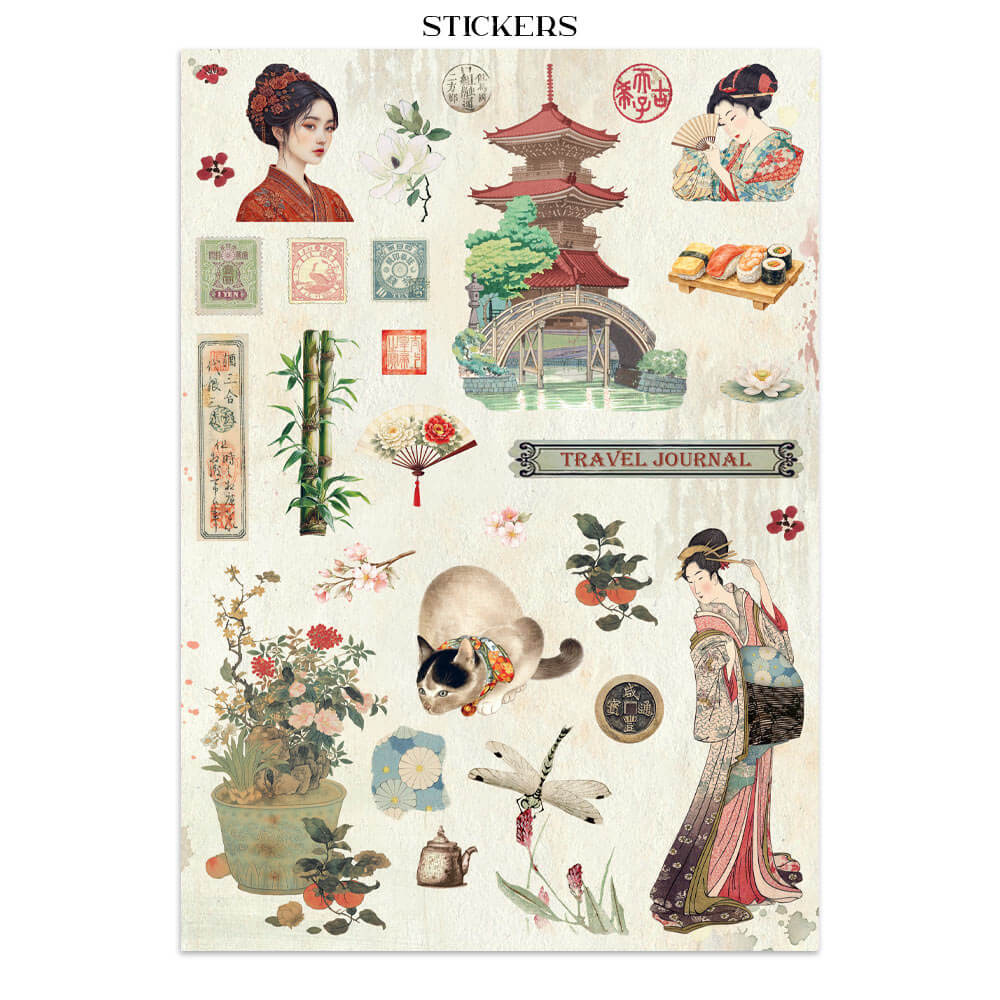 Junk Journal - Oriental Garden