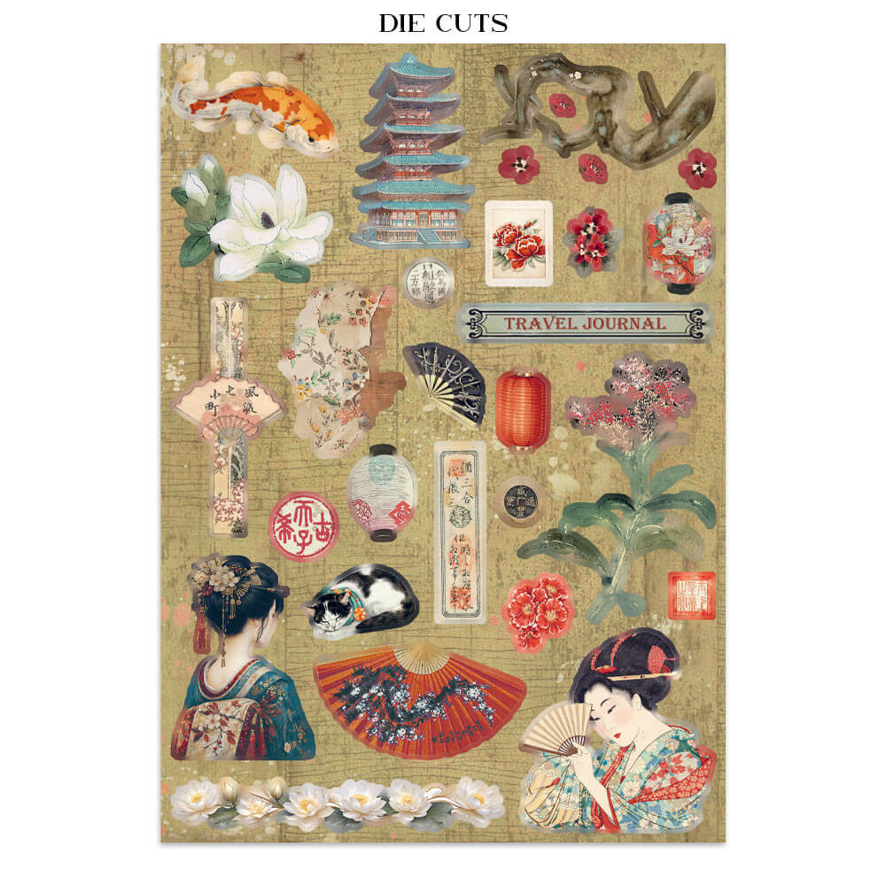 Junk Journal - Oriental Garden