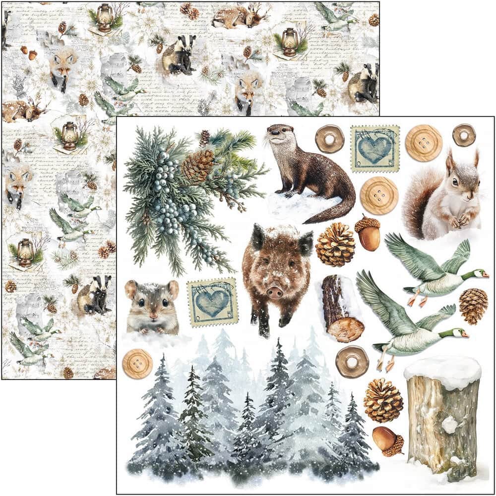 Fussy Cut Pad 24 - pack - Forest Tales - 4 - Ciao Bella - Tidformera