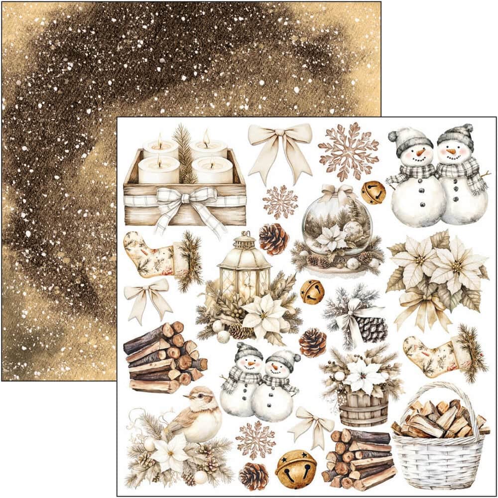 Fussy Cut Pad 24 - pack - Winter season - 3 - Ciao Bella - Tidformera