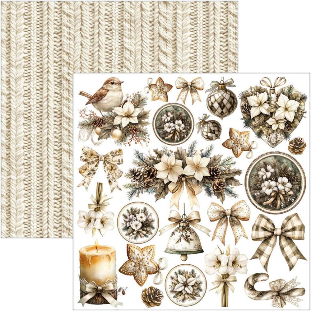 Fussy Cut Pad 24 - pack - Winter season - 5 - Ciao Bella - Tidformera