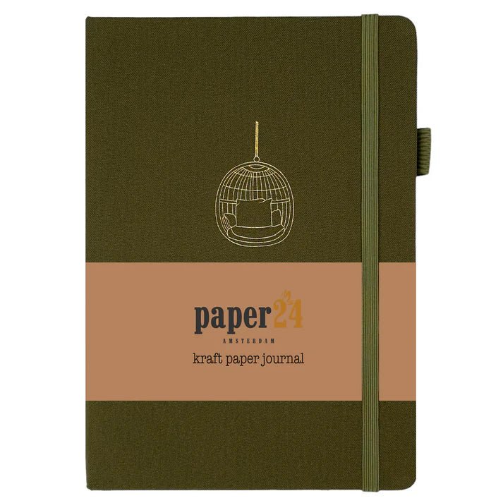 Fyndhörna - Kraft Paper Journal A5 160 GSM - Relax - 1 - Tidformera - Tidformera