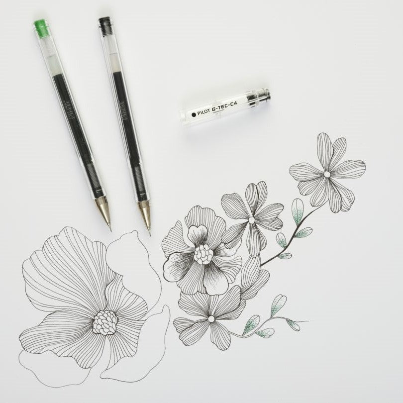 G - Tec Kulspetspenna Svart - 4 - Pilot - Tidformera