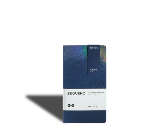 Galaxy - Rutad anteckningsbok - B6 Slim - Space Blue - 1 - Zequenz - Tidformera