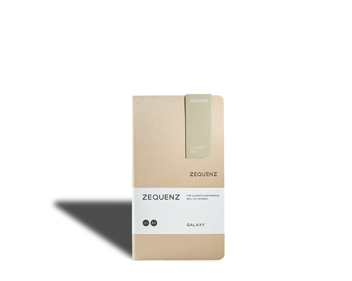 Galaxy - Rutad anteckningsbok - B6 Slim - Star Dust - 1 - Zequenz - Tidformera