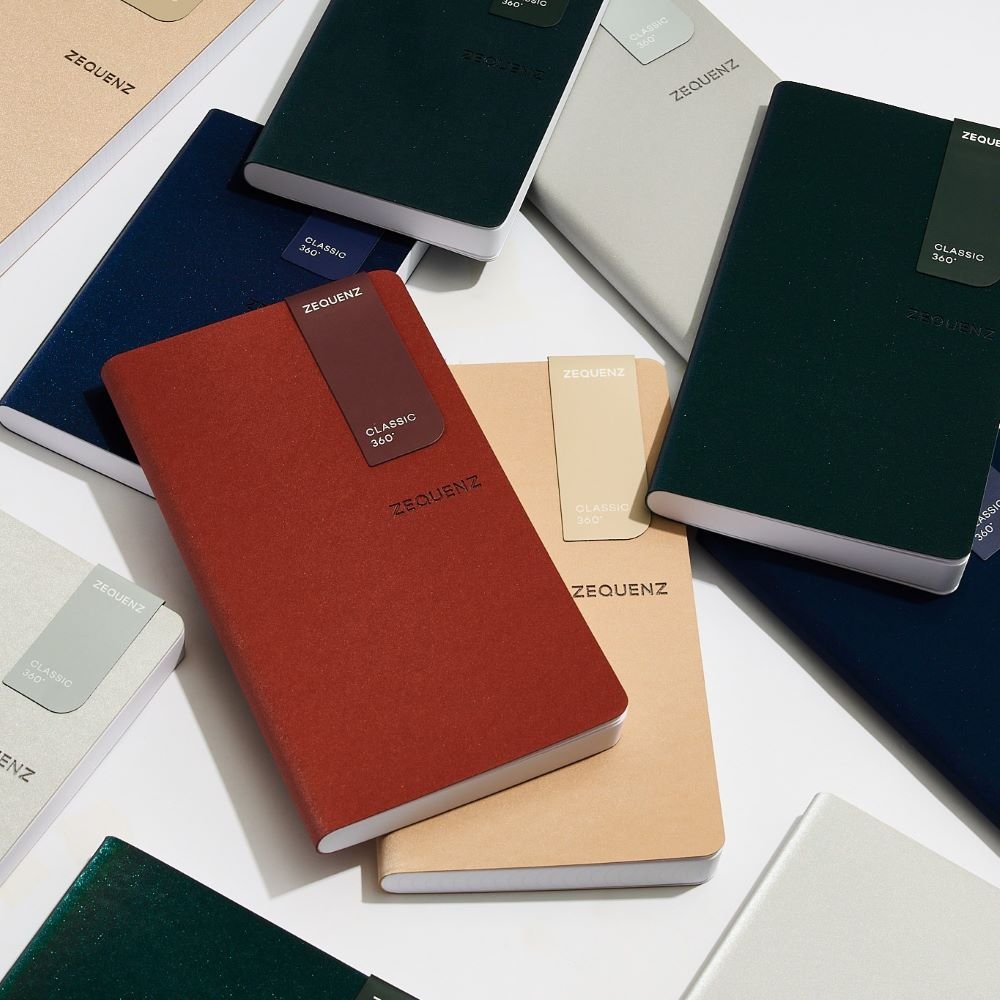 Galaxy - Rutad anteckningsbok - B6 Slim - Star Flame - 2 - Zequenz - Tidformera