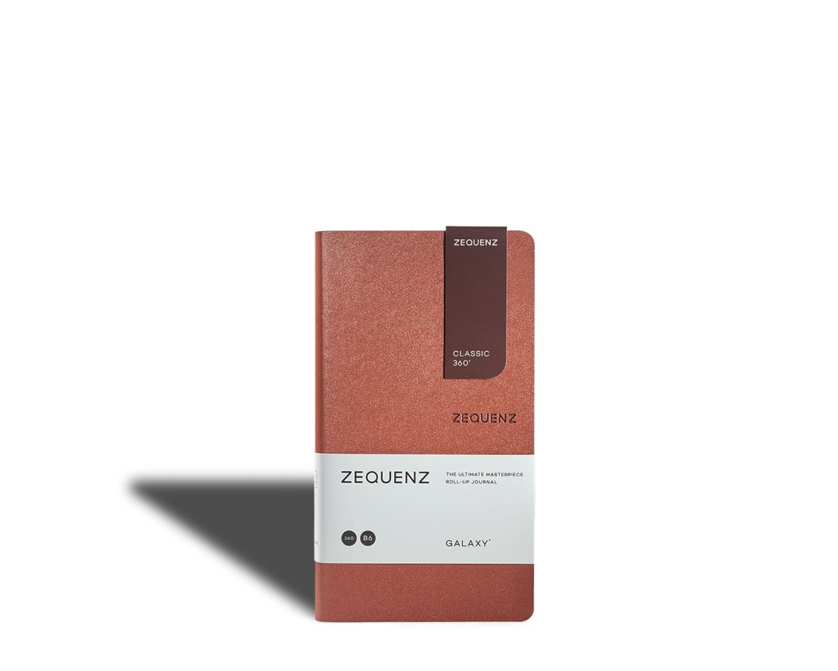 Galaxy - Rutad anteckningsbok - B6 Slim - Star Flame - 1 - Zequenz - Tidformera