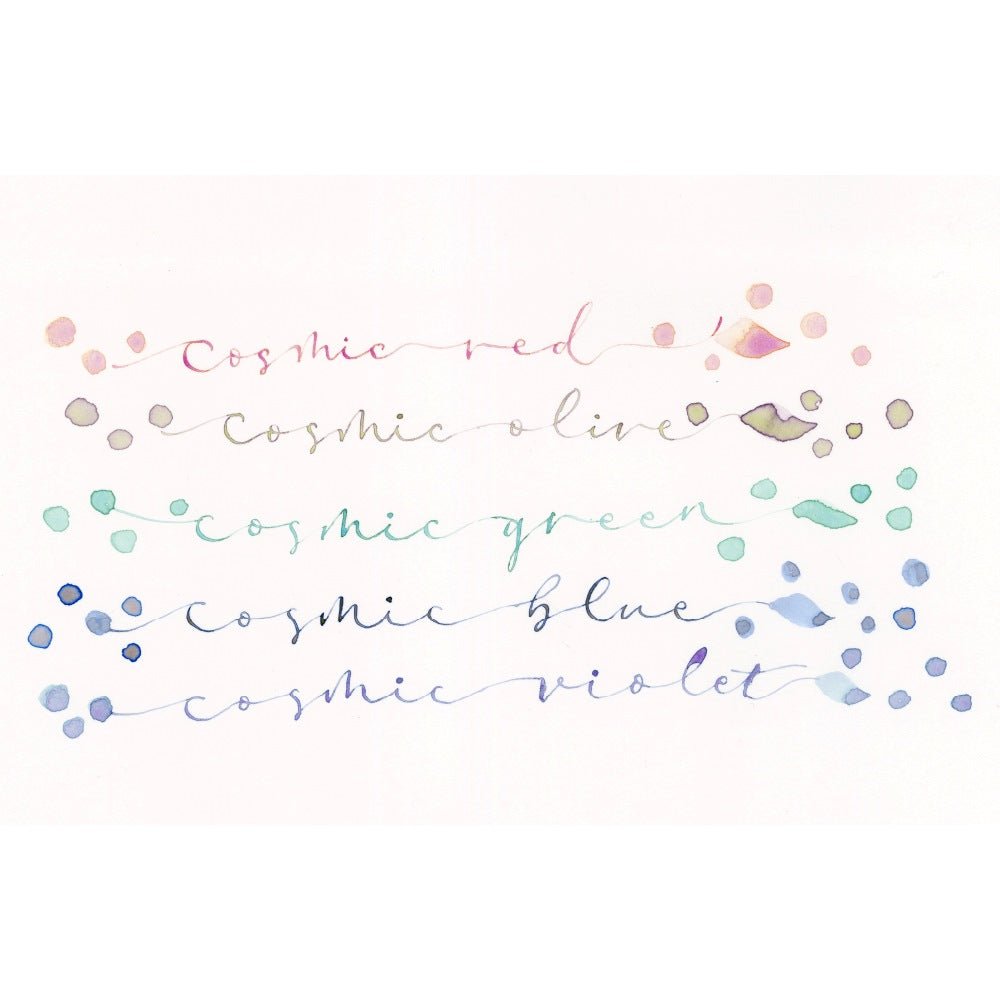 GANSAI TAMBI - Granulating colors 2 - 3 - ZIG Kuretake - Tidformera