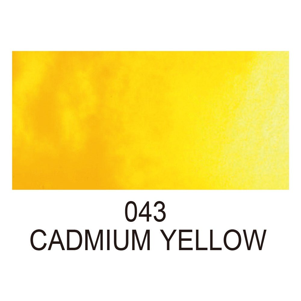 Gansai Tambi Refill - No.43 Cadmium yellow - 2 - ZIG Kuretake - Tidformera