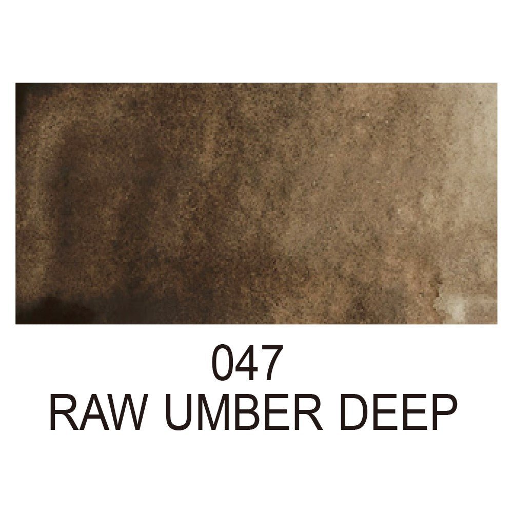 Gansai Tambi Refill - No.47 Raw umber deep - 2 - ZIG Kuretake - Tidformera