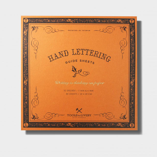 Hand Lettering Guide sheets - 1 - Tools To Liveby - Tidformera
