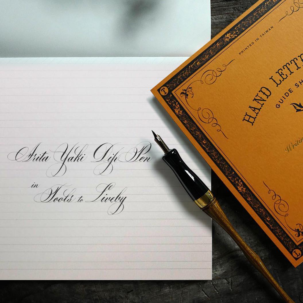 Hand Lettering Guide sheets - 3 - Tools To Liveby - Tidformera