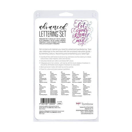 Hand Lettering set Advanced - 2 - Tombow - Tidformera
