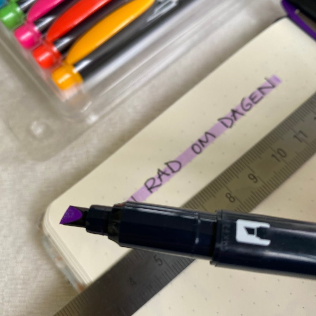 Highlighter Mono Edge Överstrykningspennor 6 - pack - 6 - Tombow - Tidformera