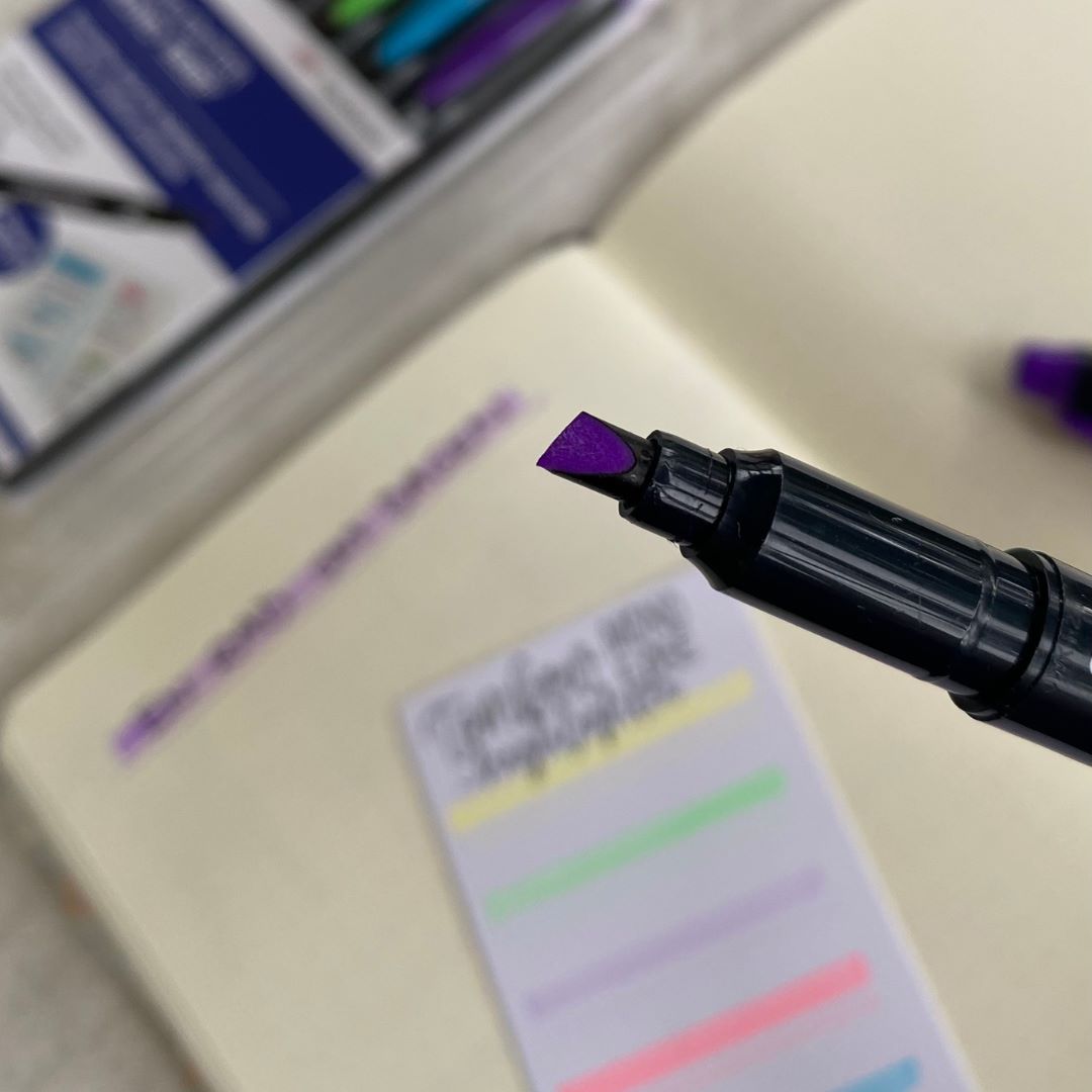 Highlighter Mono Edge Överstrykningspennor 6 - pack - 4 - Tombow - Tidformera