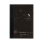 Hiroko Kubota: Hobonichi Graph Notebook (A6) - Another night of falling star sparklers - 2027 - 1 - Hobonichi Techo - Tidformera