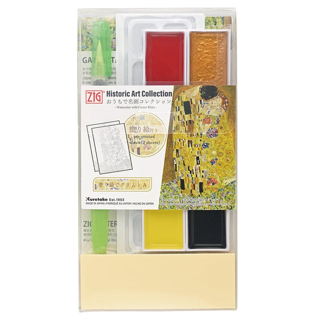 Historic Art Collection Gustav Klimt - 1 - ZIG Kuretake - Tidformera