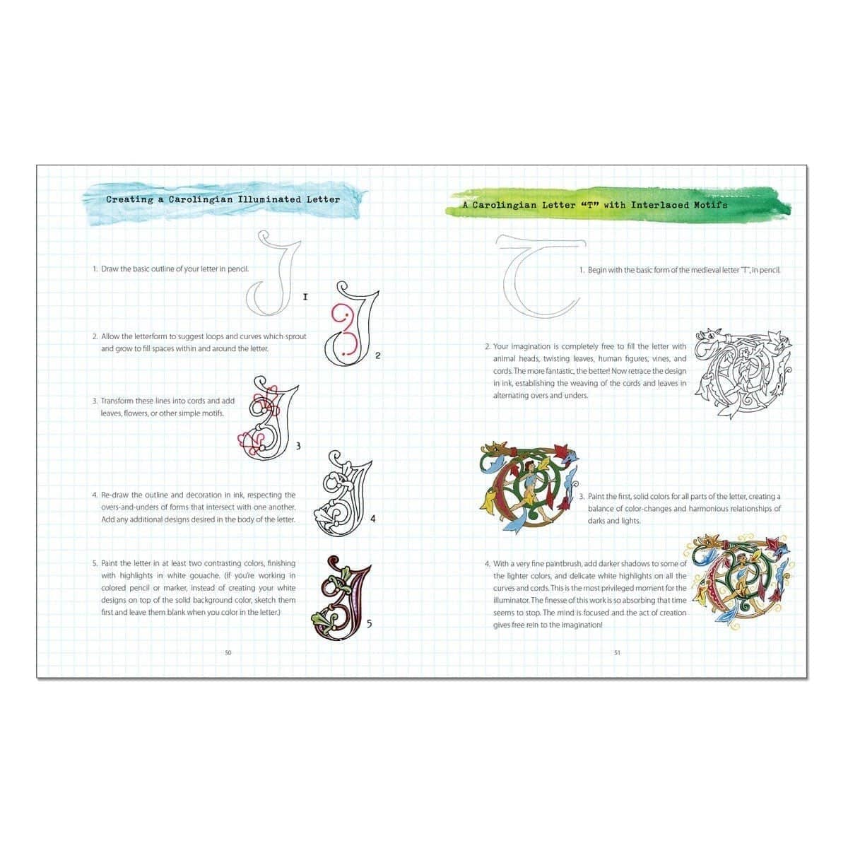 Illuminated Letters Sketchbook - 2 - Other - Tidformera