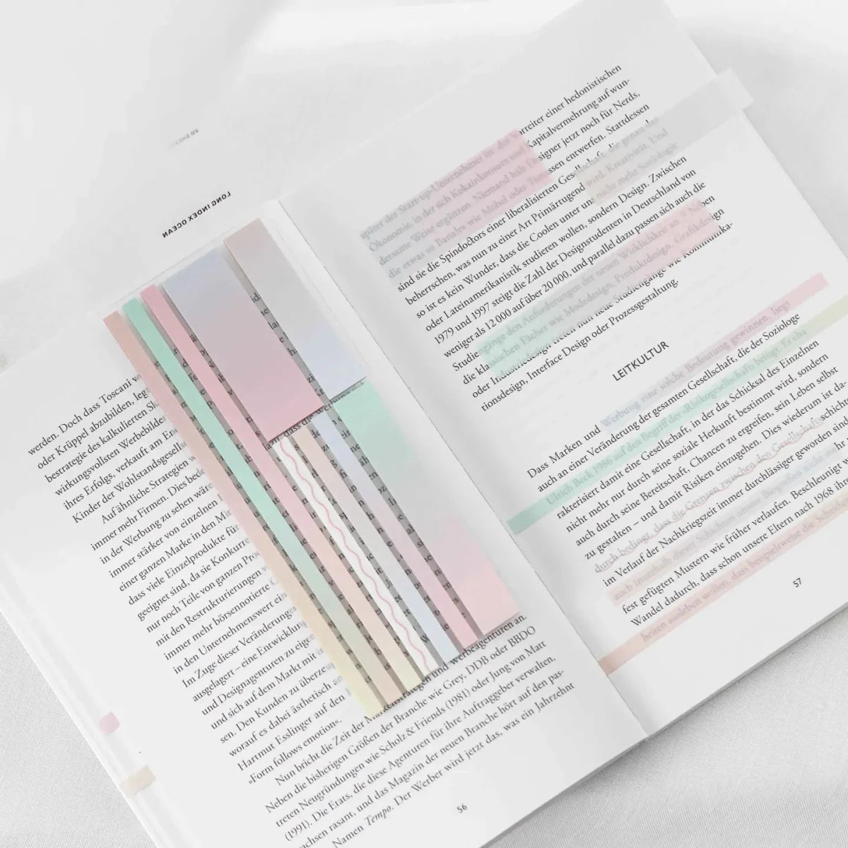 Index Highlighter Sticky notes - Peach Yellow - 1 - Ordinate - Tidformera