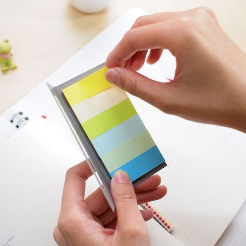 Indexflikar Papper - Summer - 2 - Stick'n - Tidformera