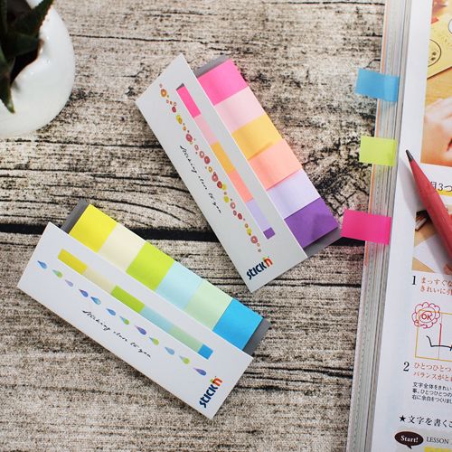 Indexflikar Papper - Summer - 3 - Stick'n - Tidformera