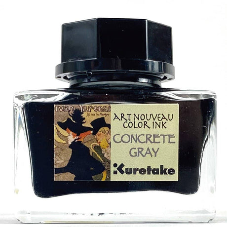Ink café Art nouveau color ink - CONCRETE GRAY - 2 - ZIG Kuretake - Tidformera