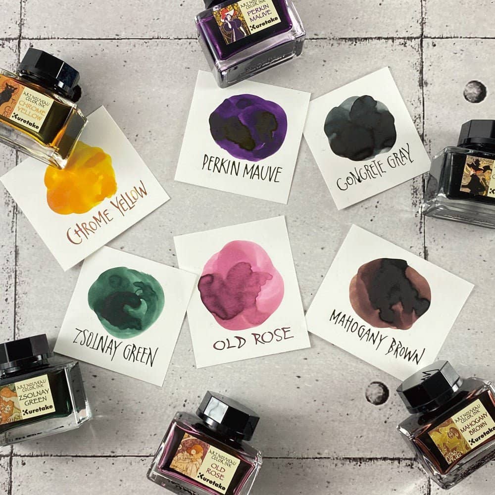 Ink café Art nouveau color ink - 2