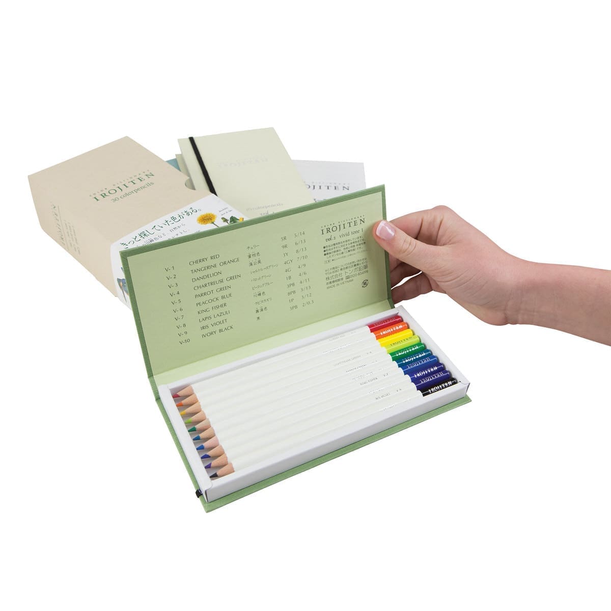 Irojiten Färgpennor Färgset - Rainforest Vol. 1 - 3 - 4 - Tombow - Tidformera