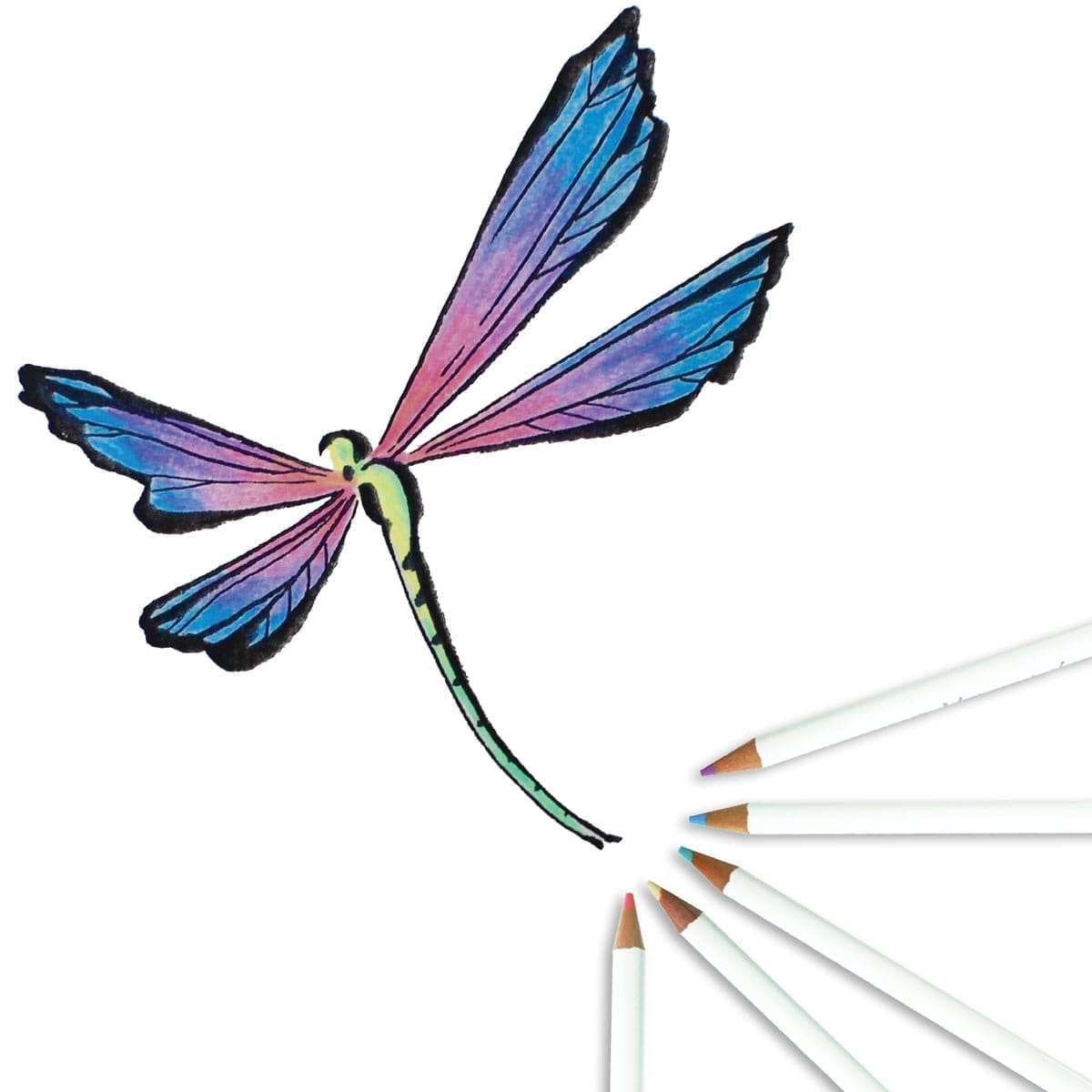 Irojiten Färgpennor Färgset - Woodlands Vol. 4 - 6 - 5 - Tombow - Tidformera