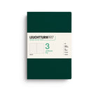 Jottbook Skrivhäften - Dotted 3-pack A5 - Forest Green - 1 - Leuchtturm1917 - Tidformera