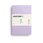 Jottbook Skrivhäften - Dotted 3-pack A5 - Lilac - 1 - Leuchtturm1917 - Tidformera