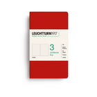 Jottbook Skrivhäften - Dotted 3-pack A6 - Cherry - 1 - Leuchtturm1917 - Tidformera