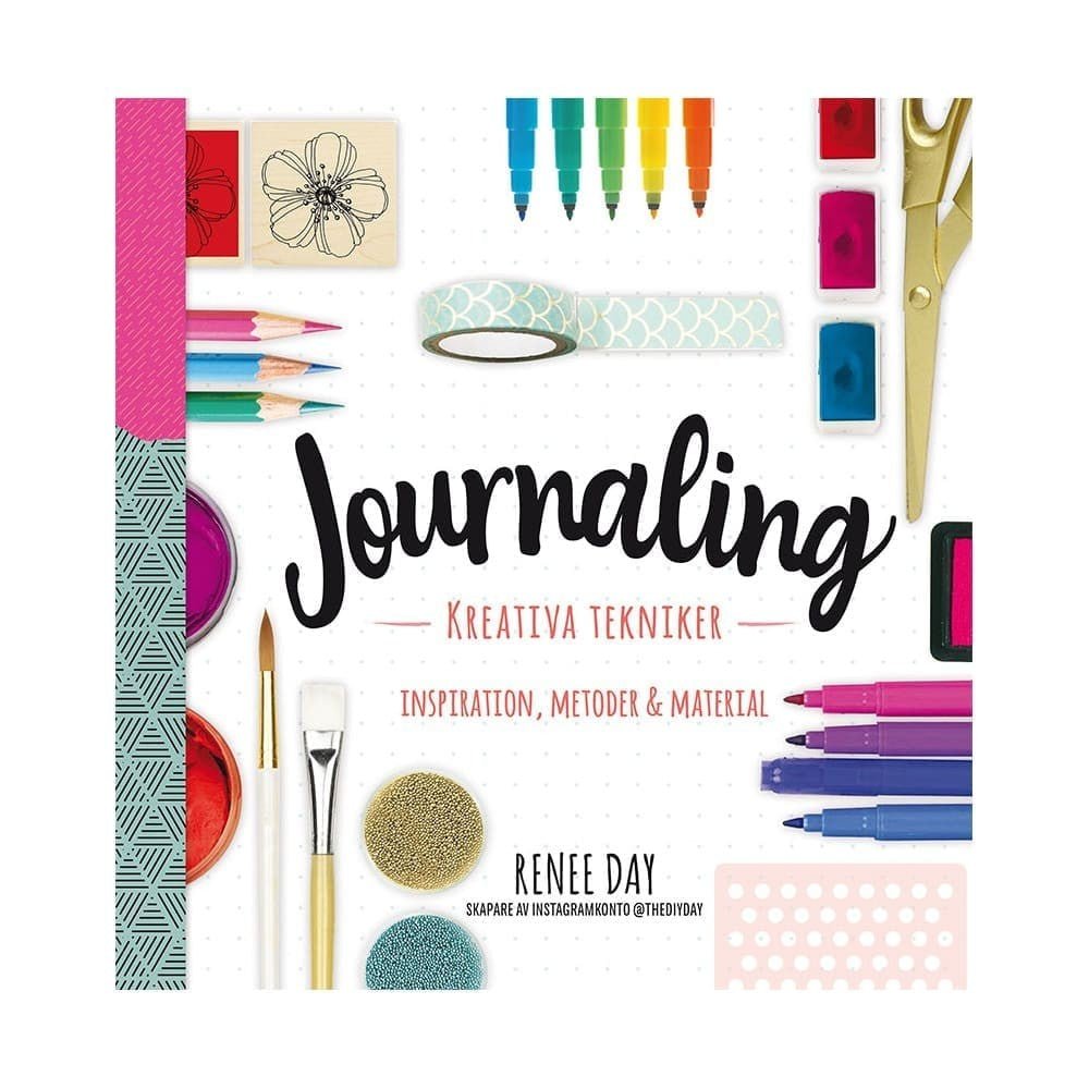 Journaling : Kreativa tekniker från Tukan. Framsidan av boken. - Tidformera