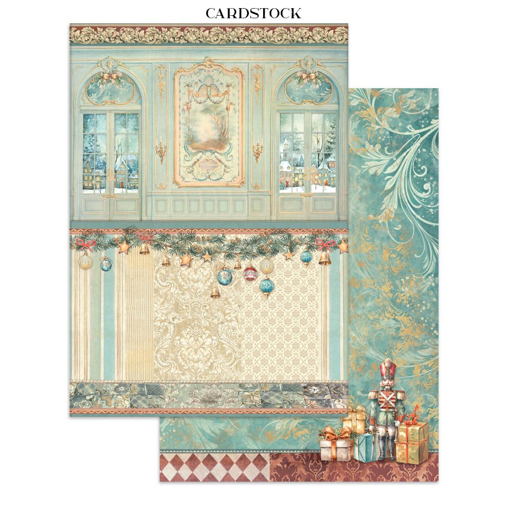 Junk Journal - Alice in Christmas - 10 - Stamperia - Tidformera