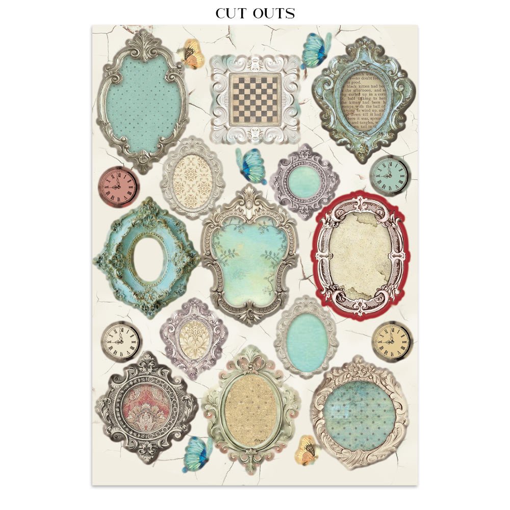 Junk Journal - Alice in Christmas - 7 - Stamperia - Tidformera